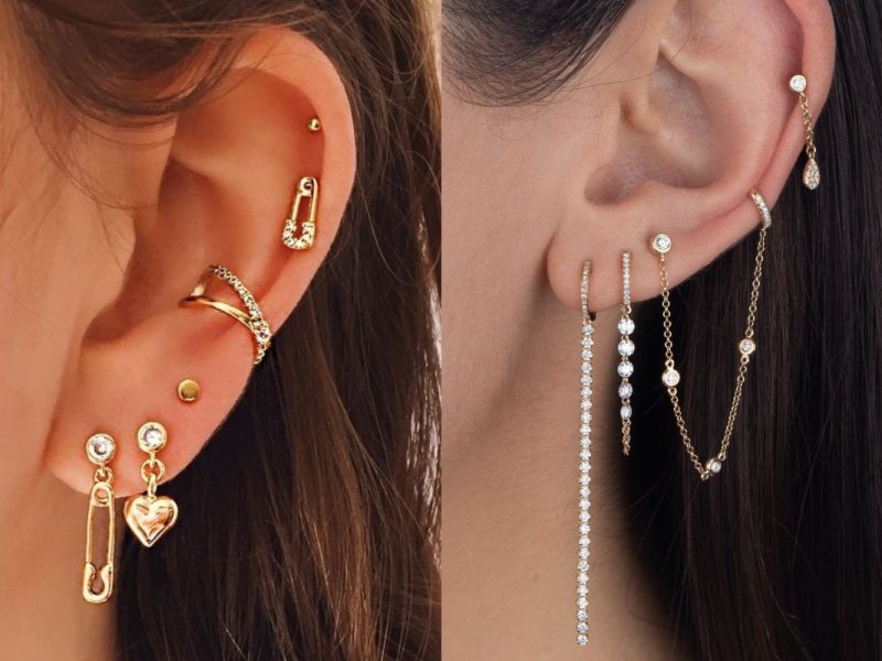 Helix Piercing Tren Populer Dengan Gaya Menarik