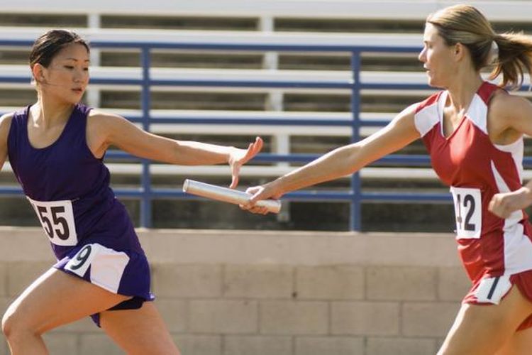 Sebuah Kegiatan Estafet Atau Olahraga Lari Estafet