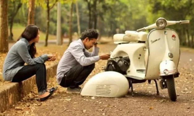 Vespa Klasik Mogok Mendadak Saat Berkendara Jauh