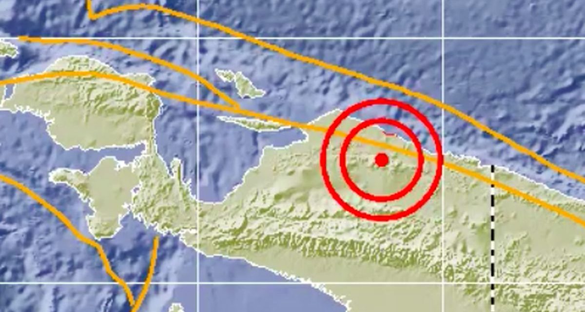 Gempa Papua 6,3 SR, Aman Dari Ancaman Tsunami