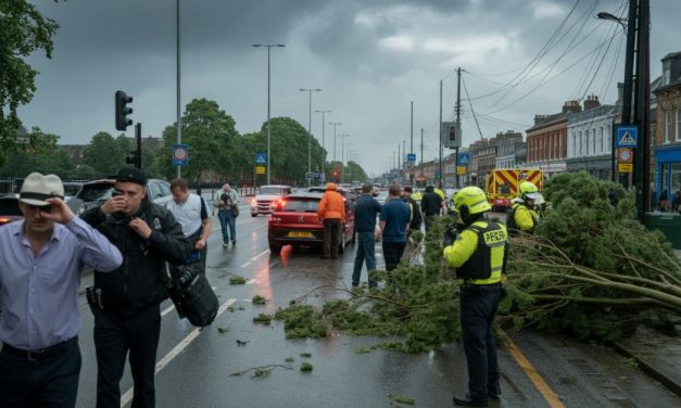 Storm Amy Tak Terbendung! Listrik Padam, Transportasi Lumpuh