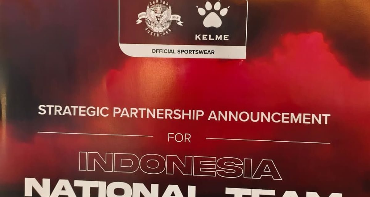 Gebrakan Baru: Kelme Resmi Produksi Jersey Timnas RI!