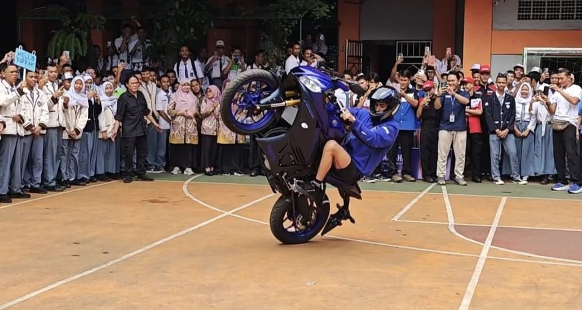 Serasa Mimpi, Siswa SMKN 39 Tonton Langsung Freestyle Toprak