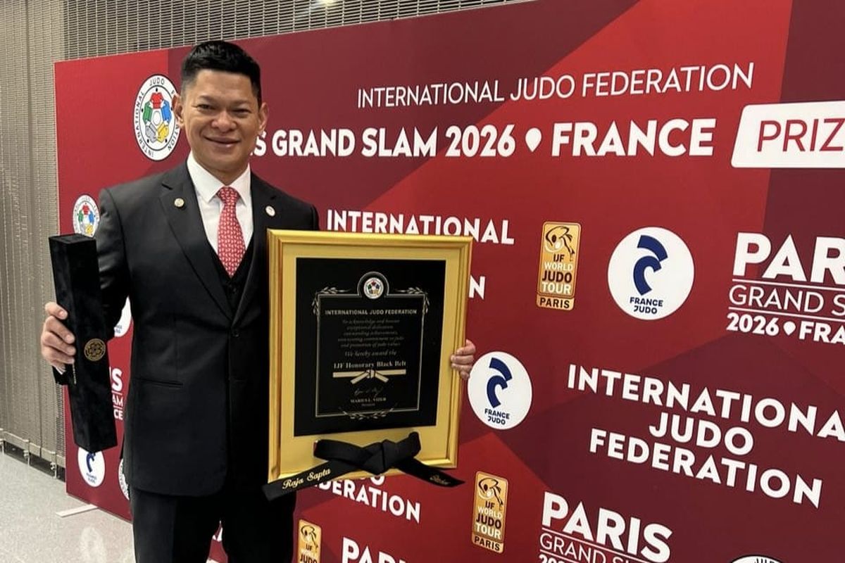 Oktohari Sabet Penghargaan Tertinggi Di Federasi Judo Inter