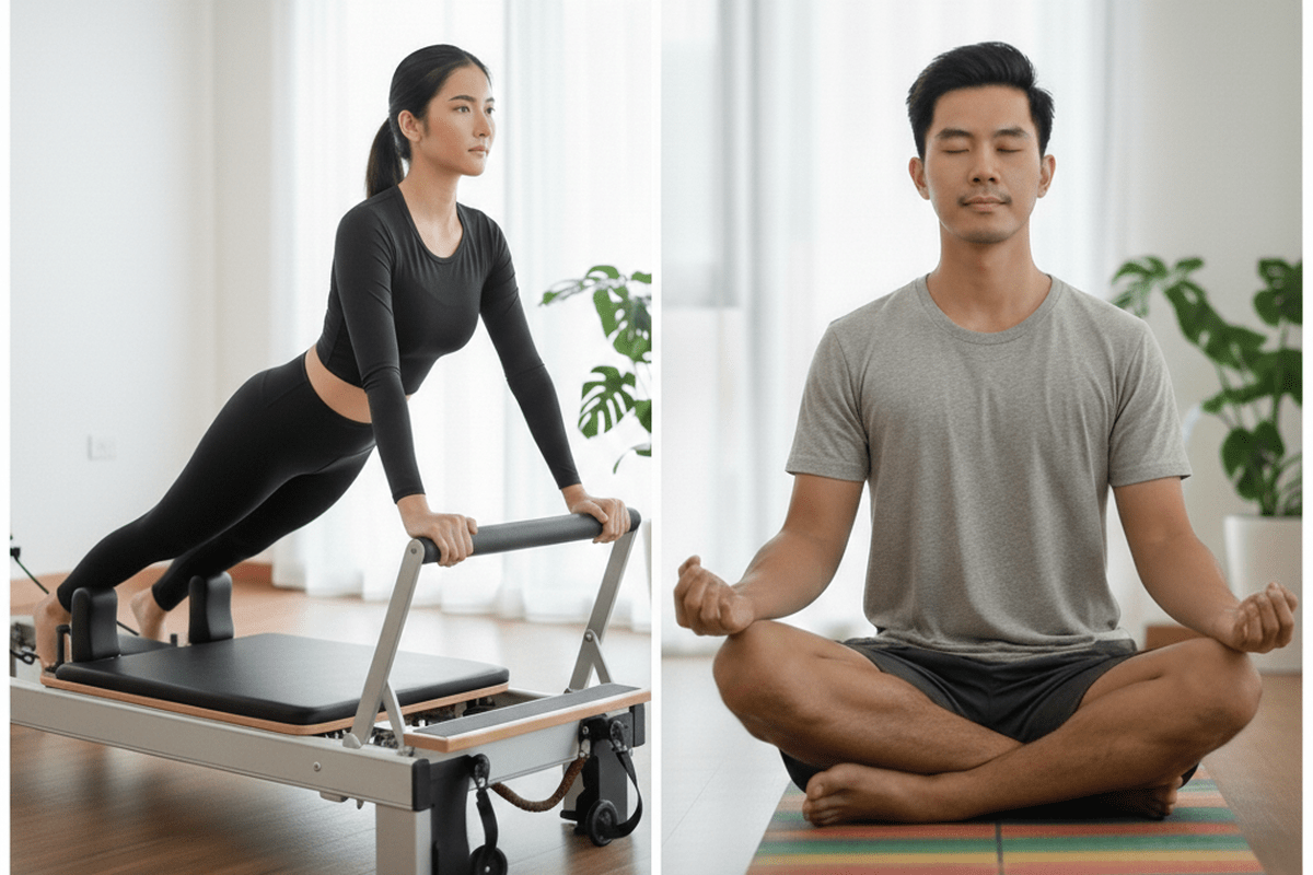 Yoga Atau Pilates? Kenali Perbedaannya Biar Hasilnya Maksimal!